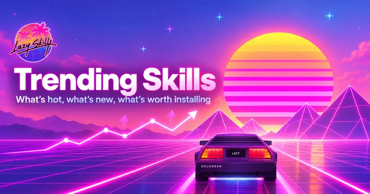 LazySkills - Mission control for agent skills