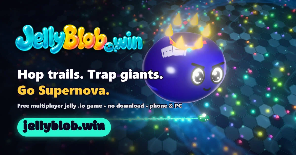 JellyBlob.win — Multiplayer Jelly Arena