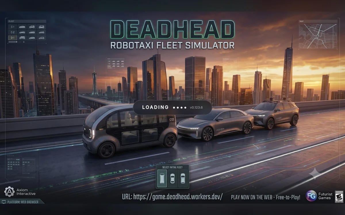 Deadhead - Robotaxi Fleet Sim