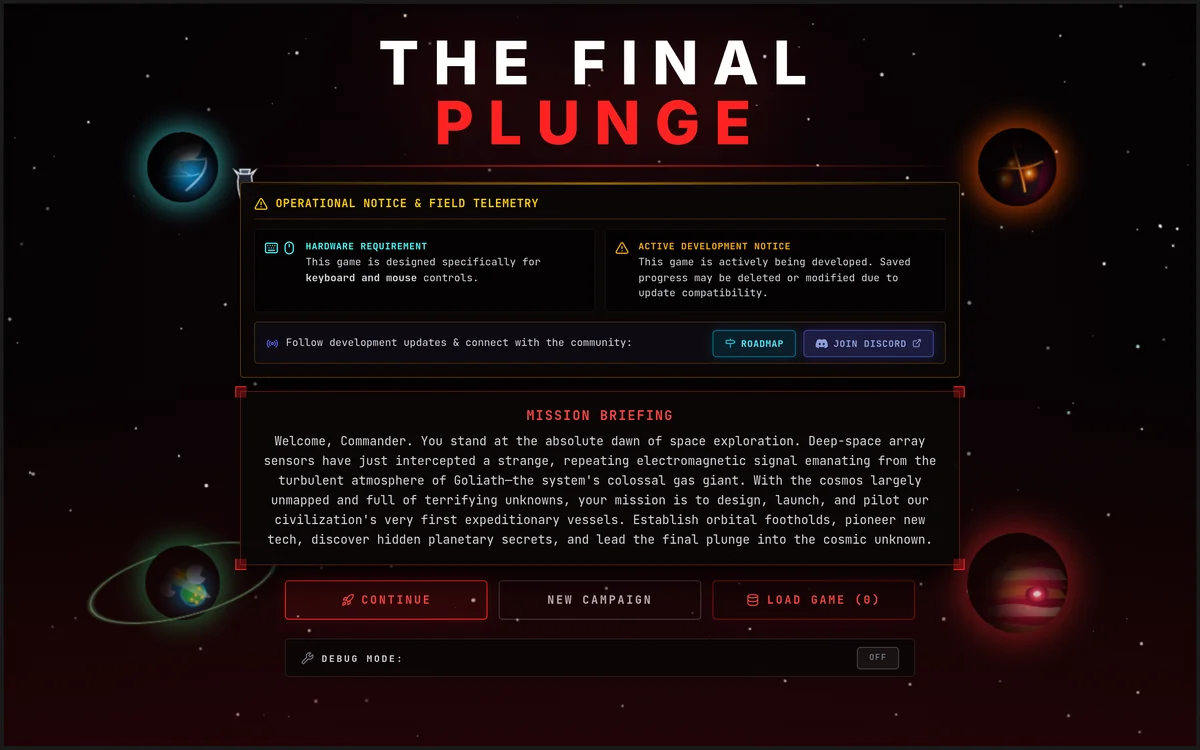 The Final Plunge
