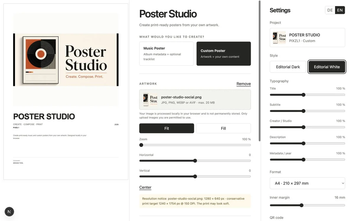 Poster Generator