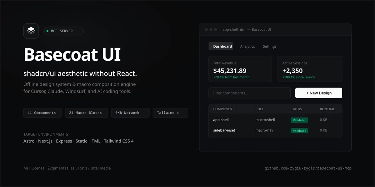 Basecoat UI MCP